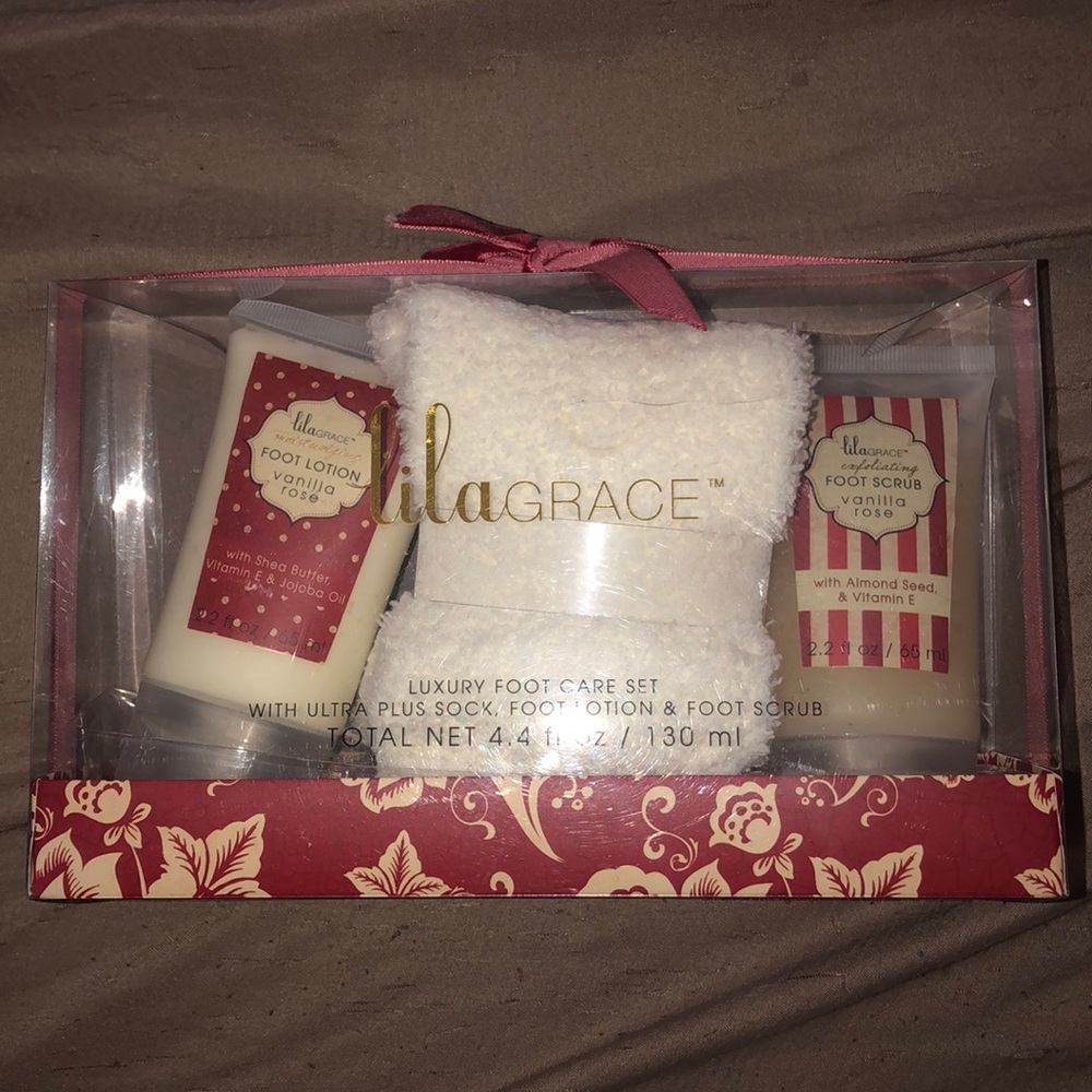 LilaGrace Luxury Foot Care set